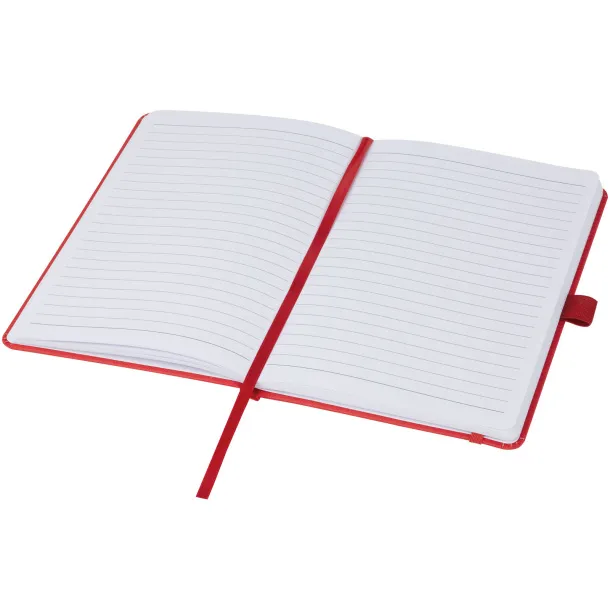 Thalaasa ocean-bound plastic hardcover notebook - Marksman Red