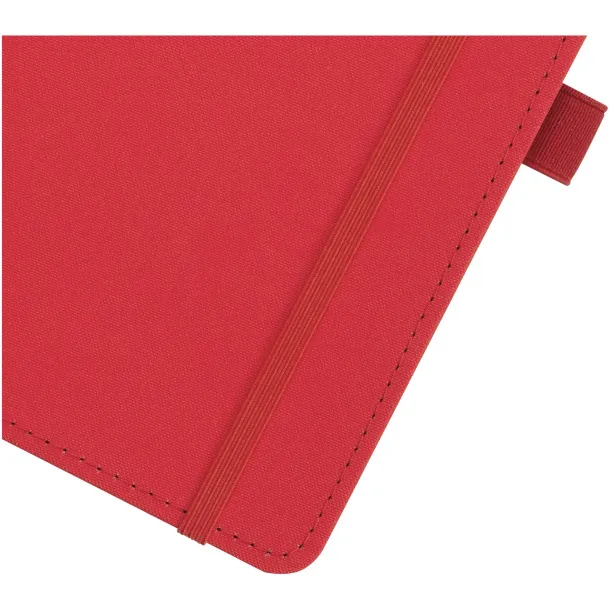 Thalaasa ocean-bound plastic hardcover notebook - Marksman Red