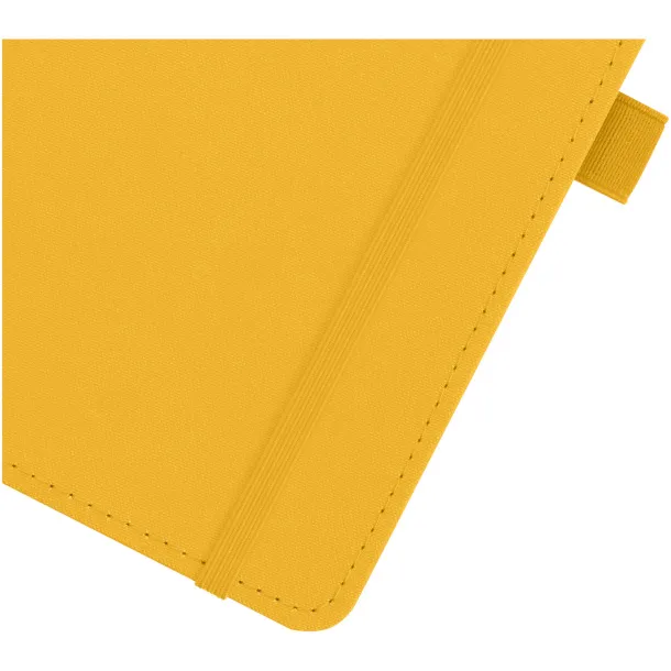 Thalaasa ocean-bound plastic hardcover notebook - Marksman Yellow