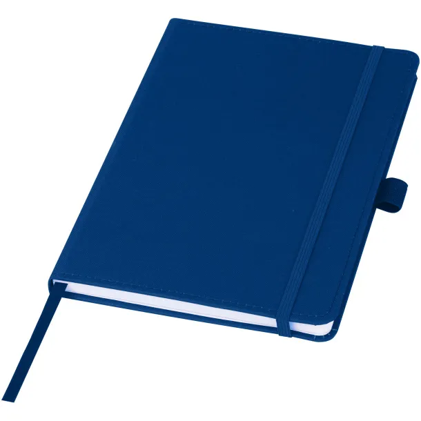 Thalaasa ocean-bound plastic hardcover notebook - Marksman Blue