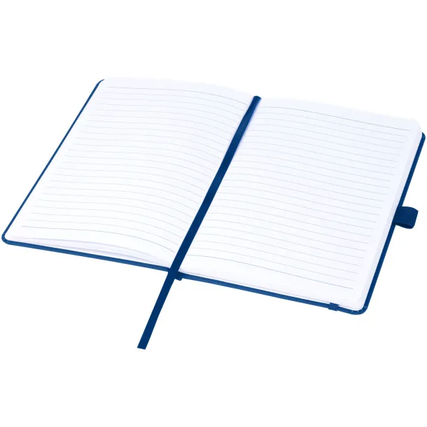 Thalaasa ocean-bound plastic hardcover notebook - Marksman Blue