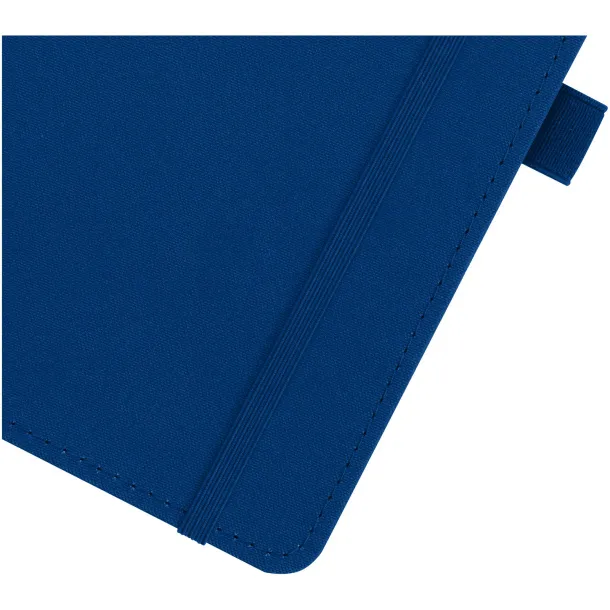 Thalaasa ocean-bound plastic hardcover notebook - Marksman Blue