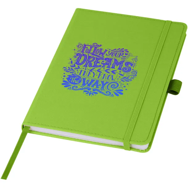 Thalaasa ocean-bound plastic hardcover notebook - Marksman Apple Green