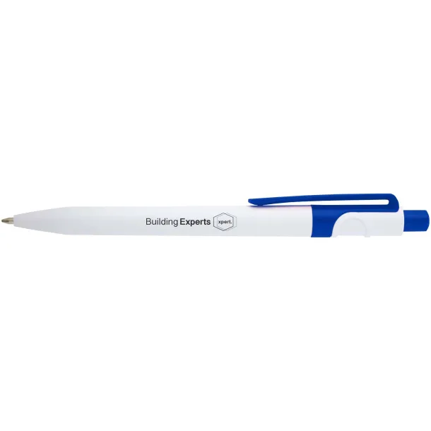 Unica recycled plastic ballpoint pen (black ink) Royal blue