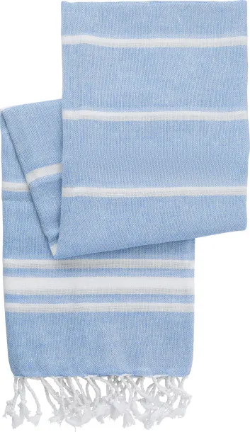 RIYAD 100% Cotton Hammam towel light blue