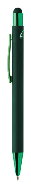 Shinely touch ballpoint pen Green