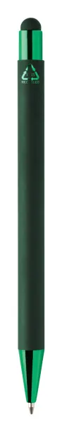 Shinely touch ballpoint pen Green