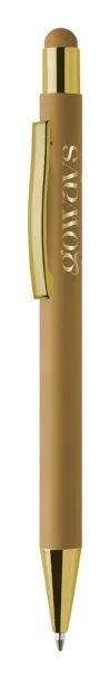 Shinely touch ballpoint pen Gold