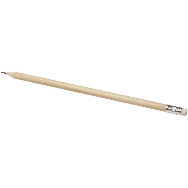 Graffo pencil with eraser - Unbranded Natural