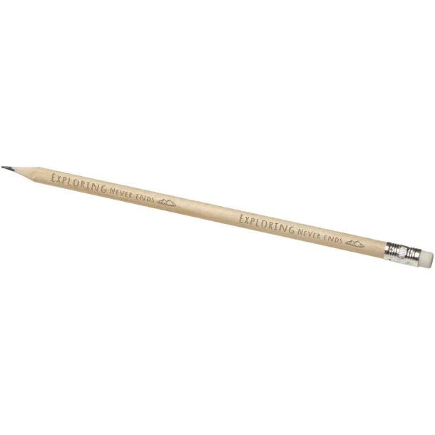 Graffo pencil with eraser Natural