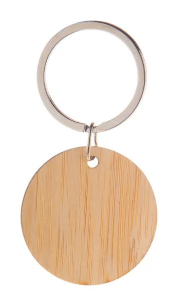 Bookey keyring, round Natural