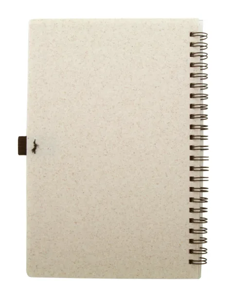 WheaNote A5 spiralni notes, A5 Prirodna