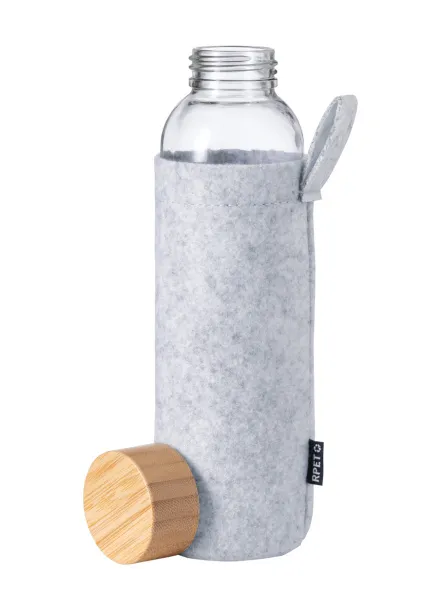 Tokol glass bottle Dark grey