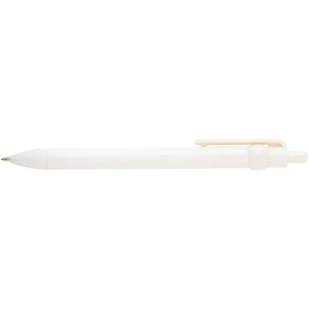 Fidget recycled plastic ballpoint pen (black ink) - Unbranded White