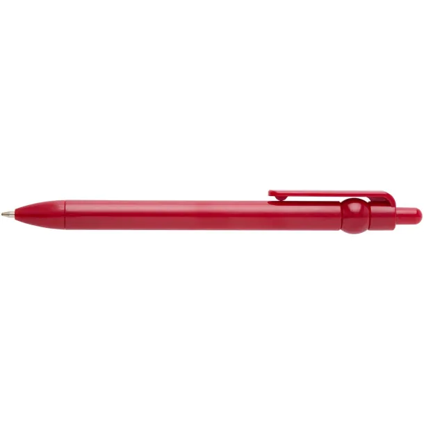 Fidget recycled plastic ballpoint pen (black ink) Red