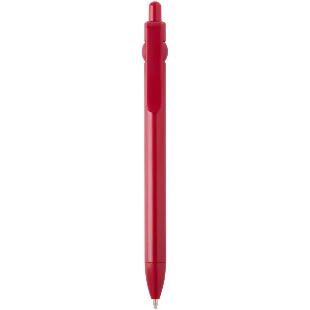 Fidget recycled plastic ballpoint pen (black ink) Red