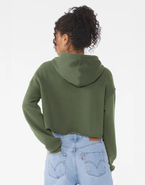  Women's Cropped Fleece Hoodie - Bella+Canvas