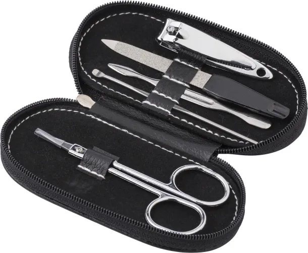 BLAKE PVC pouch with manicure set