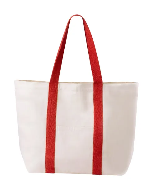 Lanikai beach bag Red Natural