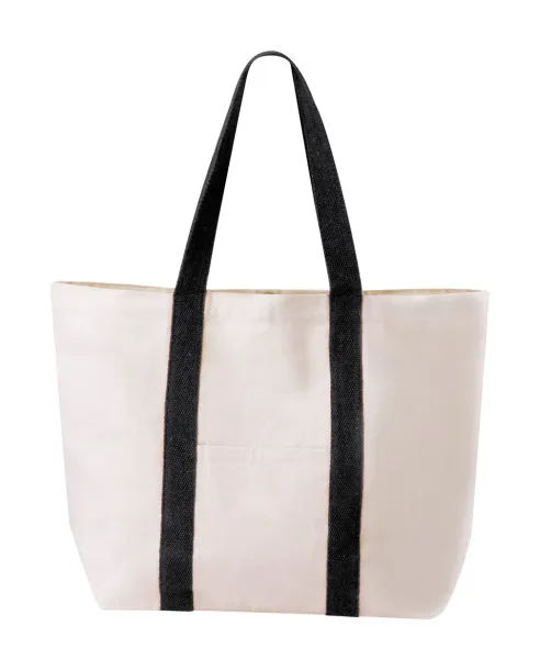 Lanikai beach bag Black Natural