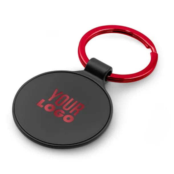 Ando Round keyring red