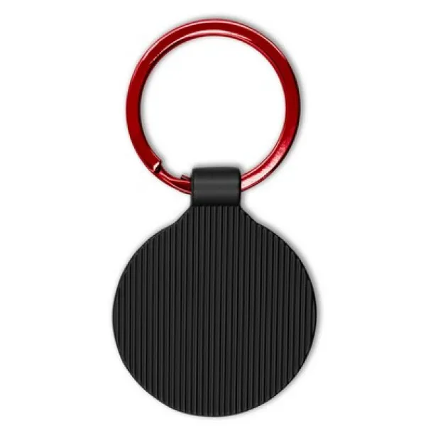 Ando Round keyring red