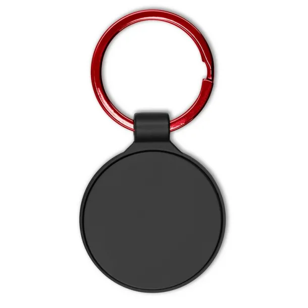 Ando Round keyring red