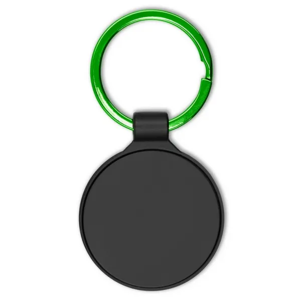 Ando Round keyring light green