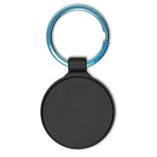 Ando Round keyring light blue