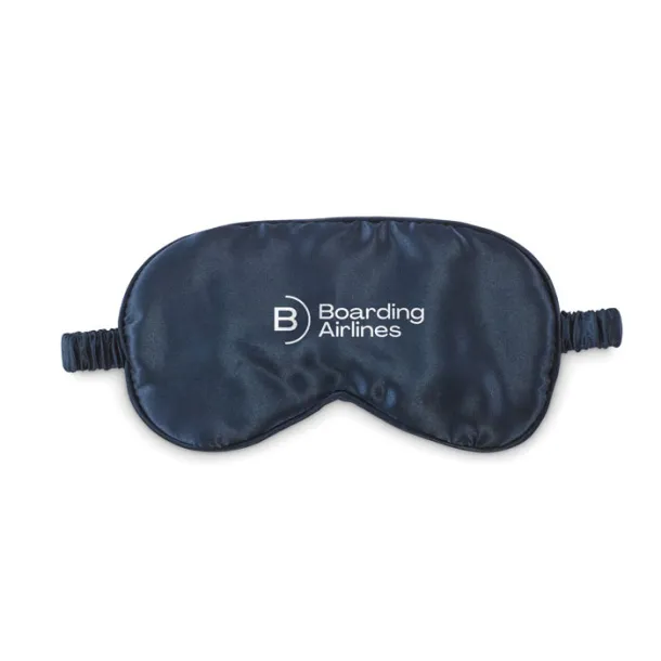 SLEEPY Soft polyester eye mask Blue