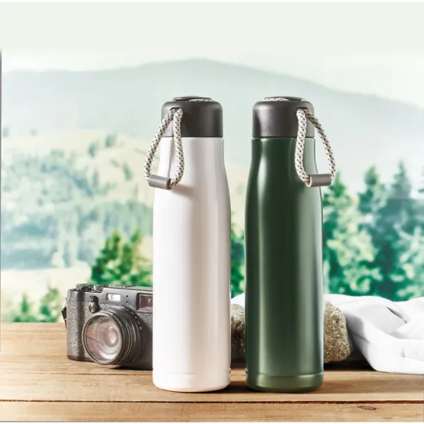 CORDLE Double wall bottle 500 ml Dark green