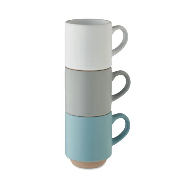 CERACK Ceramic stackable mug 170 ml White