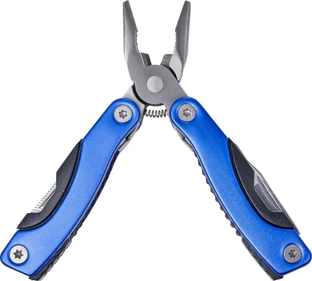 JULIE Stainless steel 8-in-1 tool cobalt blue