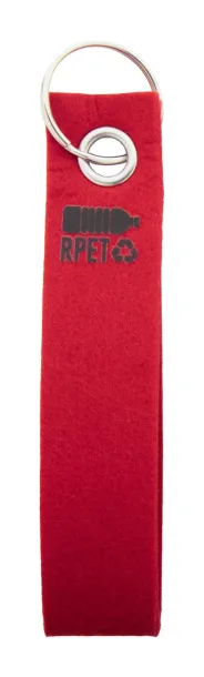 Refek RPET keyring Red