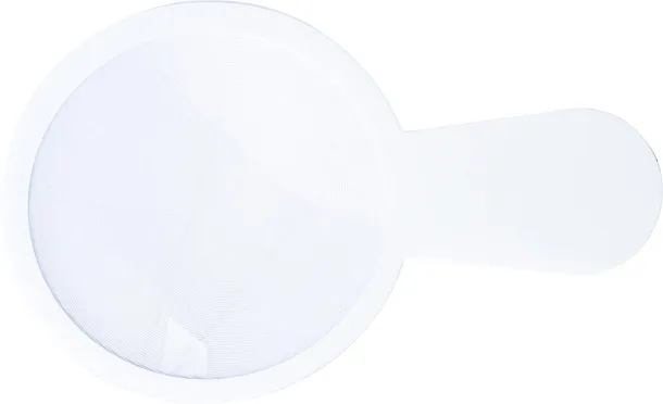 BRENNAN PVC magnifying glass white