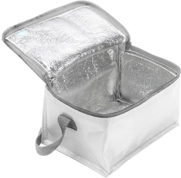  Poliester (420D) rashladna torba Cleo Bijela