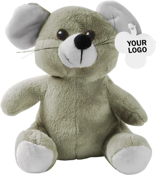  Plush mouse Lia grey