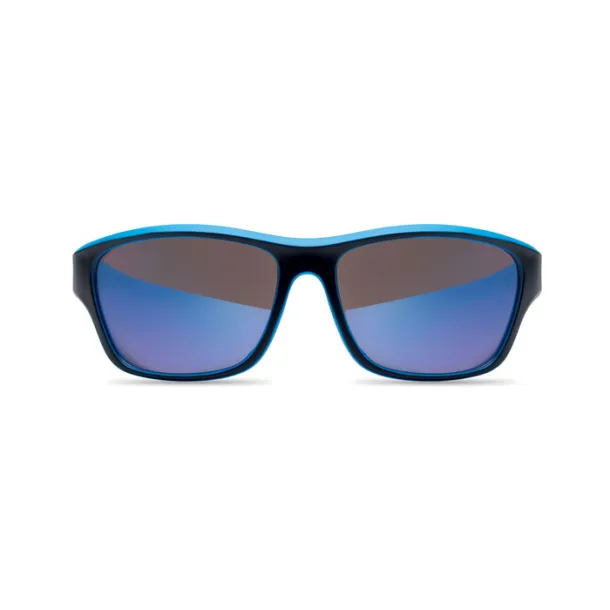YUMA Mirrored sport sunglasses UV400 Turquoise