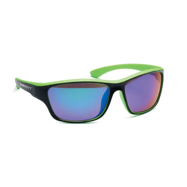 YUMA Mirrored sport sunglasses UV400 Lime