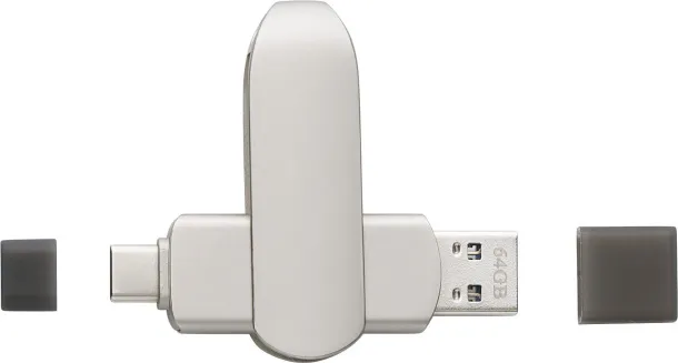 Harlow USB memorija 3.0 od legure cinka - 64 GB