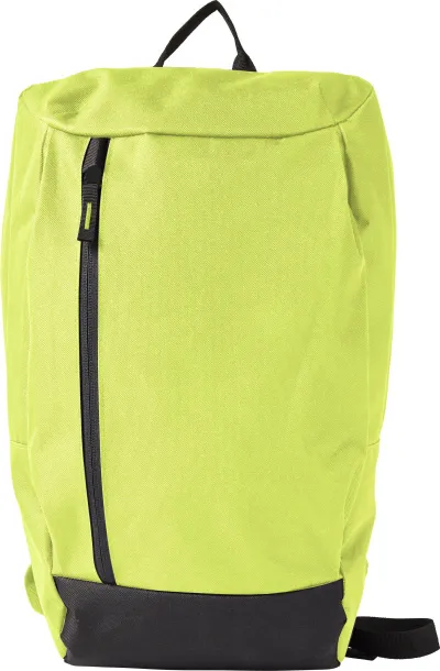 Arisha Polyester (600D) backpack lime