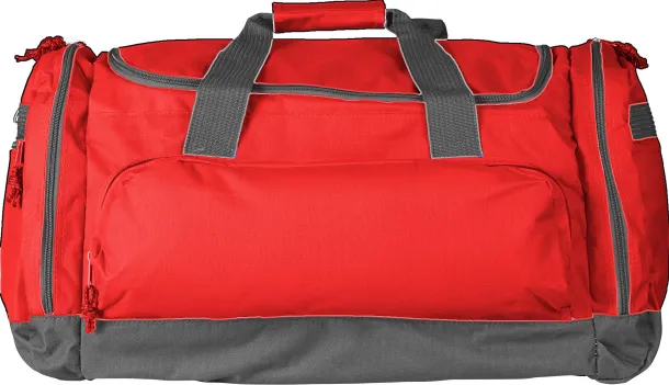  LORENZO Polyester (600D) sports bag red