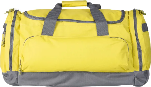  LORENZO Polyester (600D) sports bag yellow