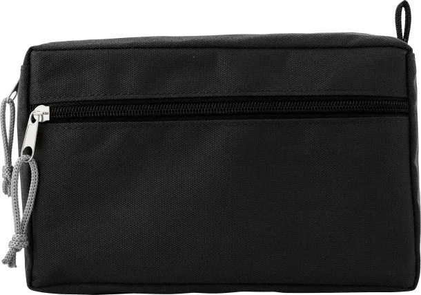 NATASHA rPET toiletry bag black