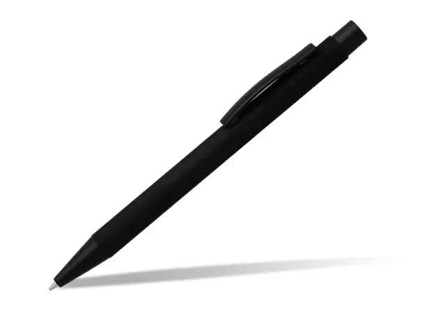 TITANIUM JET BLACK Metal pen, soft touch Black