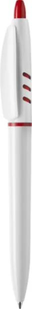 STILOLINEA S30 plastic ballpen - Stilolinea Bijela Crvena