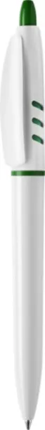 STILOLINEA S30 plastična kemijska olovka - Stilolinea Bijela Zelena