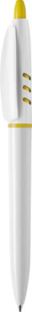 STILOLINEA S30 plastic ballpen - Stilolinea Bijela Žuta