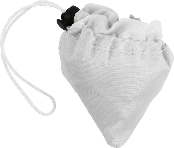 Billie Polyester (210D) shopping bag Bijela