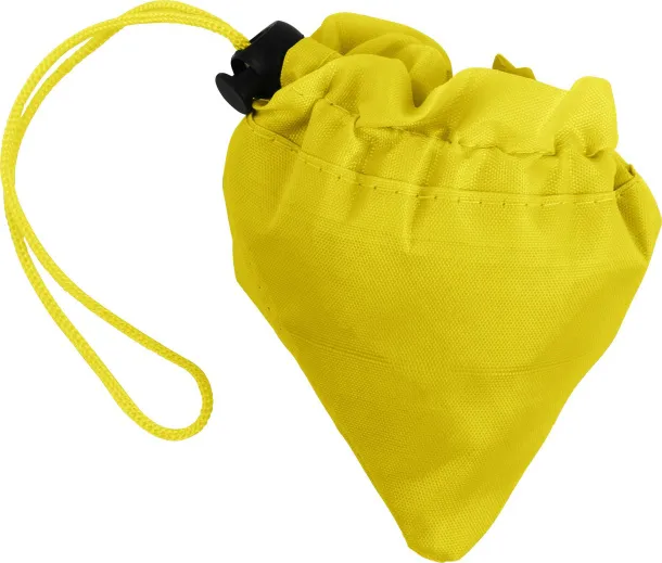 Billie Polyester (210D) shopping bag yellow